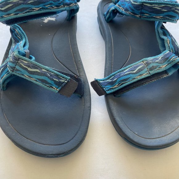 Teva Blue Sandals Youth Size 3 - Picture 3 of 10